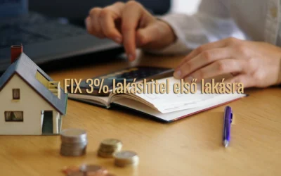Fix 3%-os lakáshitel első lakásra